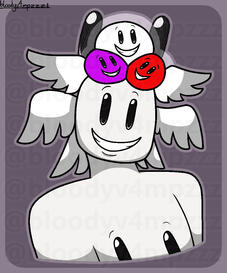 Cell-Shaded Coloured Bust